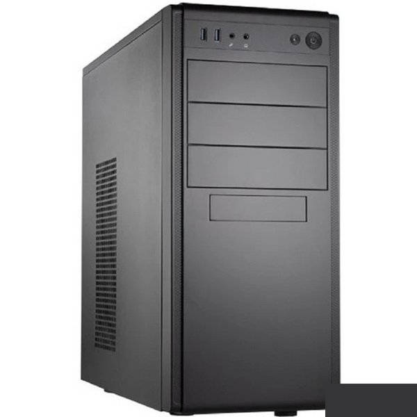 Корпус FoxLine Case Foxline FL-886-FL500S-U32 |FL-886-FL500S-U32| ATX case, black, w/PSU 500W 12cm, w/2xUSB3.0, w/ pwr cord, w/o FAN