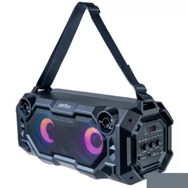 Perfeo ПАС ”BEAR” 36W EQ, MP3 USB-microSD, AUX, FM, JACK, TWS черная + бп микрофон