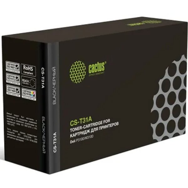 Картридж лазерный Cactus T31A CS-T31A черный (2000стр.) для Deli P3100/M3100