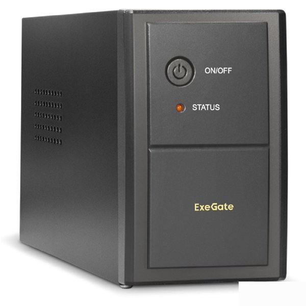 Exegate EP285520RUS ИБП Power Back BNB-400.LED.AVR.4C13 <400VA/240W, LED, AVR, 4*C13, металлический корпус Black>