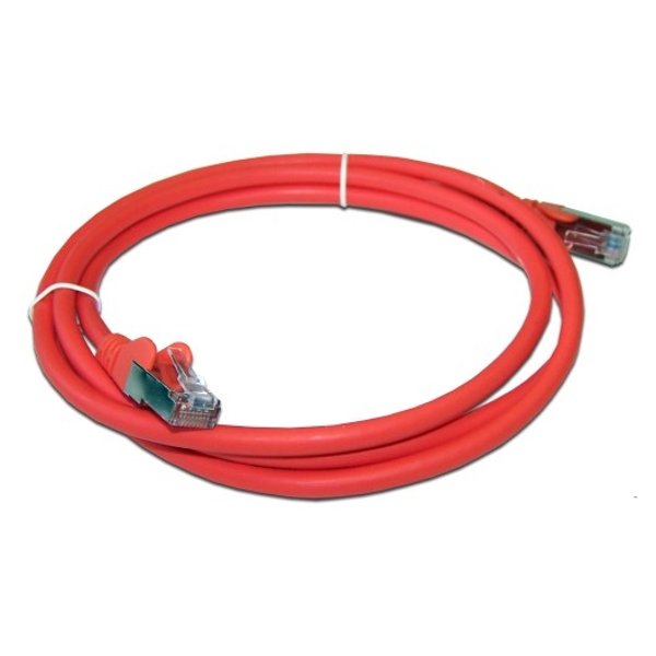 Патч-корд RJ45 - RJ45, 4 пары, FTP, категория 6A, 1 м, оранжевый, LSZH, LANMASTER