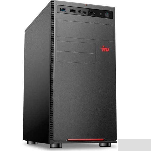 IRU Planio 310H6SEV MT i3 12100 (3.3) 8Gb SSD256Gb UHDG 730 FreeDOS GbitEth 400W черный (RUS) (2112567)