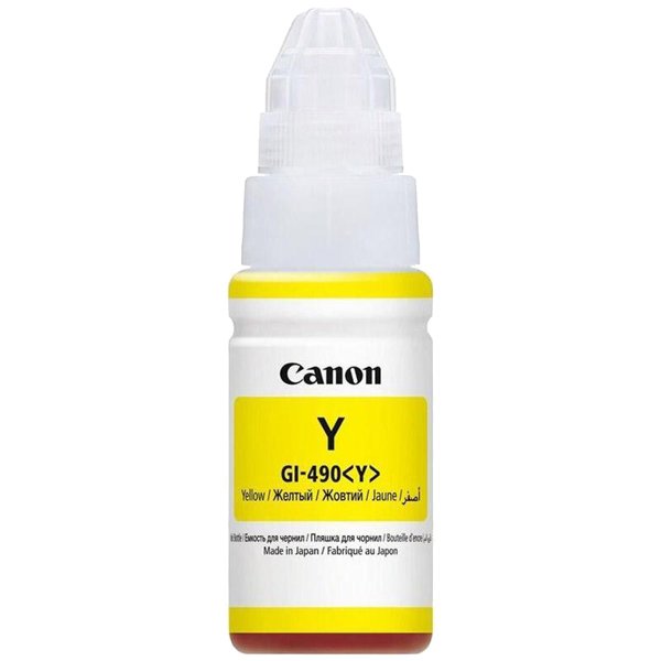 Canon 0666C001 Чернила Canon GI-490 Y (yellow), 70 мл