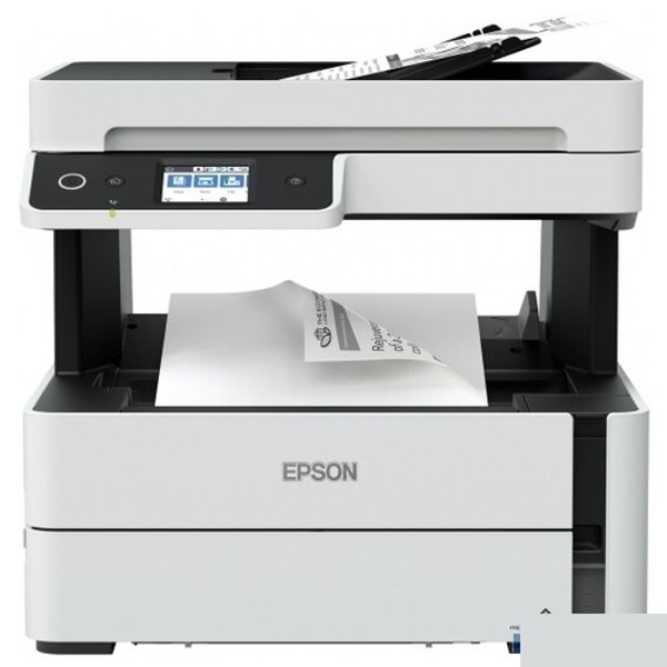 Epson EcoTank ET-M3170 (C11CG92405) {A4, 1200x2400 dpi, 39 стр/мин (ч/б А4), 20 изобр./мин (ч/б А4), Wi-Fi, Ethernet (RJ-45), USB}