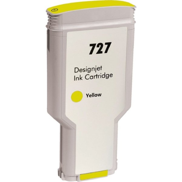 Струйный картридж NV Print 727 (NV-F9J78A) Yellow для HP DesignJet T920/T930/T1500/T1530/T2500/T2530 (300 мл) совместимый