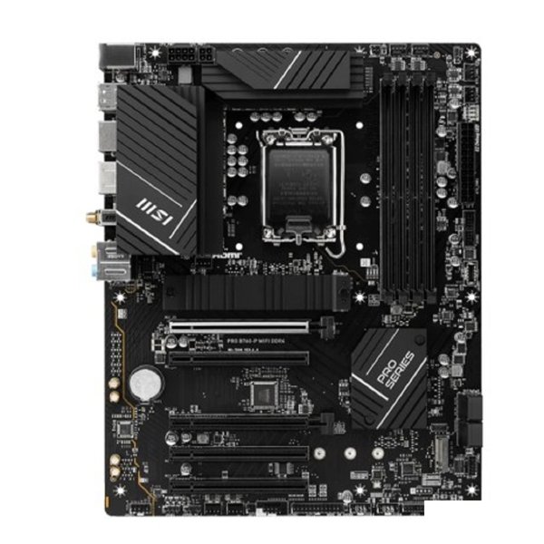 MSI PRO B760-P WIFI DDR4 {B760, LGA1700, 4DDR4, 5PCI-Ex16, 3M.2, 4SATA3.0, 3USB3.2 Gen2, 3USB3.2 , Gen1}