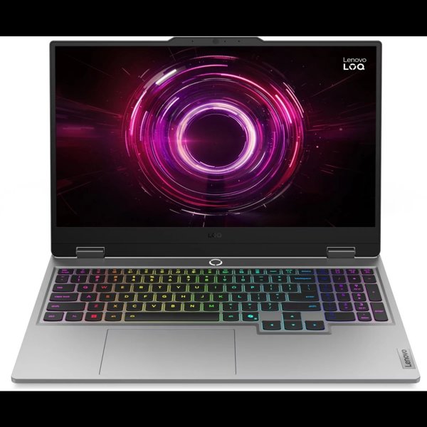 Lenovo LOQ 15AHP10 [83JG000VRK] Grey 15.6" {Full HD Ryzen 5 220/16 Gb/512 Gb SSD/nVidia GeForce RTX 5050 8GB/No OS}