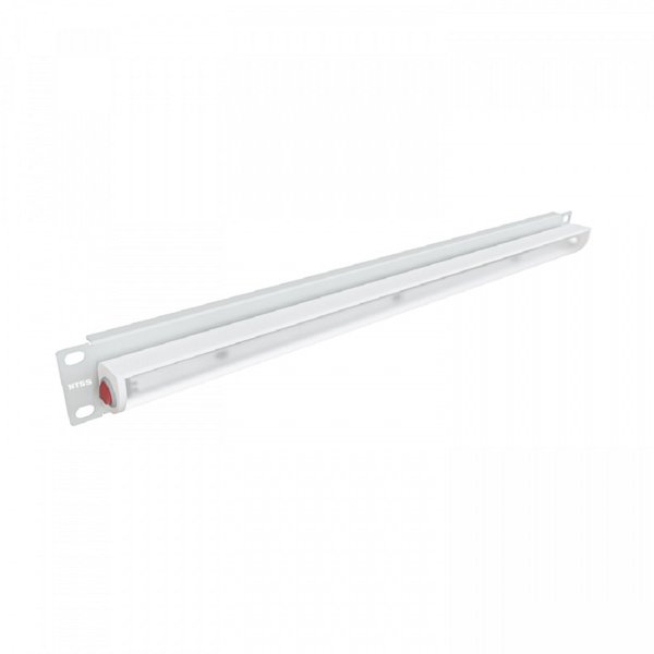 NTSS Панель осветительная NTSS, светодиодная (LED), крепление 19 1U, 220V, кабель 1.5м, немецкий стандарт, серый RAL 7035 NTSS-LU-1U-LED