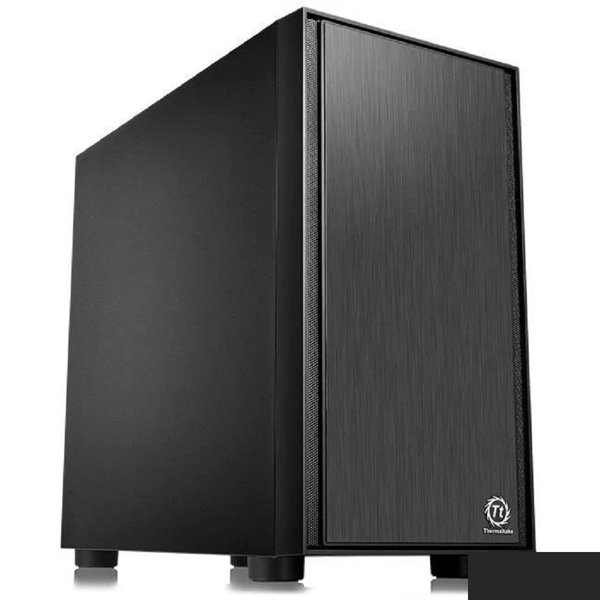 Case Tt Versa H17  черный без БП mATX 2xUSB2.0 1xUSB3.0 audio bott PSU" [CA-1J1-00S1NN-00]