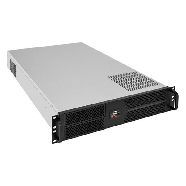 Exegate EX298469RUS Серверный корпус ExeGate Pro 2U650-05 <RM 19", высота 2U, глубина 650, БП 2U-400ADS, 2*USB>