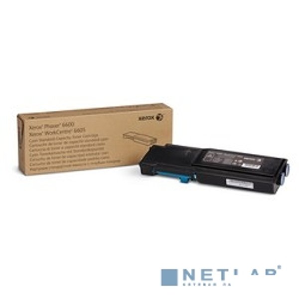 XEROX 106R02249 Тонер-картридж XEROX Phaser 6600/WC 6605 голубой (2 000 стр.)