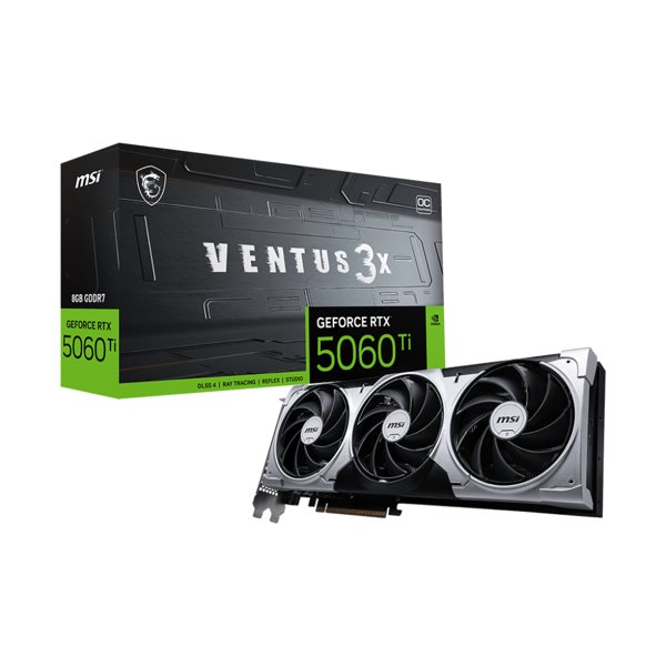 MSI GeForce RTX 5060 Ti 8G VENTUS 3X OC