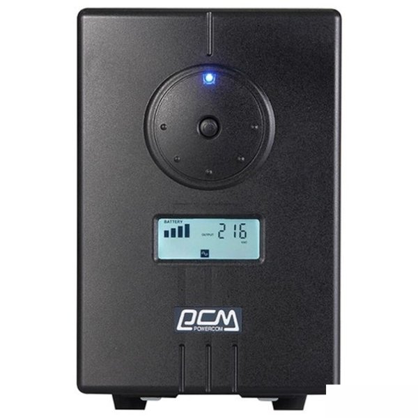 PowerCom ИБП Infinity INF-1100(AP) {Line-Interactive, 1100VA / 750W, Tower, 2xEURO, USB, подкл. доп. батарей} (383441)