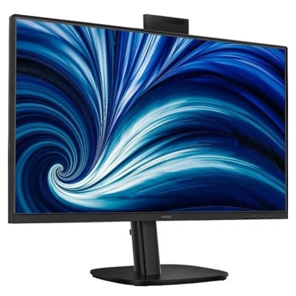 LCD PHILIPS 27" 27B2N3500JH черный {IPS 2560x1440 120Hz 4ms 350cd 1300:1 178/178 2xHDMI DisplayPort 4xUSB3.2 Speakers Webcam HAS Pivot Internal VESA