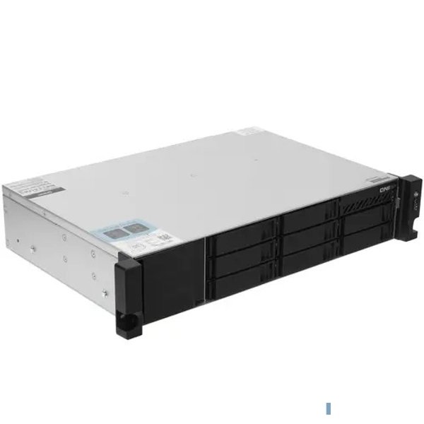 Сетевое хранилище без дисков/ SMB QNAP TS-864eU-8G NAS, 8-tray 3,5"/2,5" w/o HDD, 4-core Intel Celeron N5095 2.0-2.9 GHz, 8GB DDR4 max, 2x2.5GbE LAN, 2U Rackmount, 1x300W PSU.  W/o rail kit RAIL-B02
