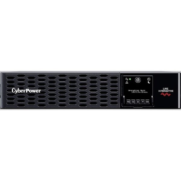 ИБП CyberPower PR2200ERTXL2U {Line-Interactive, 2200VA/2200W USB/RS-232/EPO/Dry contact/SNMPslot (6 C13, 2 C19) 4х9Ач NEW}