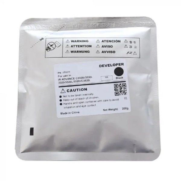 Девелопер для CANON iR ADVANCE C3320/3325i/3330/3525i/3530i (CET) Black, 200г, 240000 стр., CET171011
