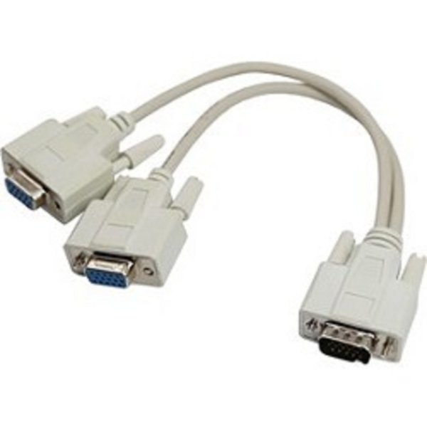 Rexant (17-6834) Переходник шт.VGA - 2гн.VGA (провод) серый