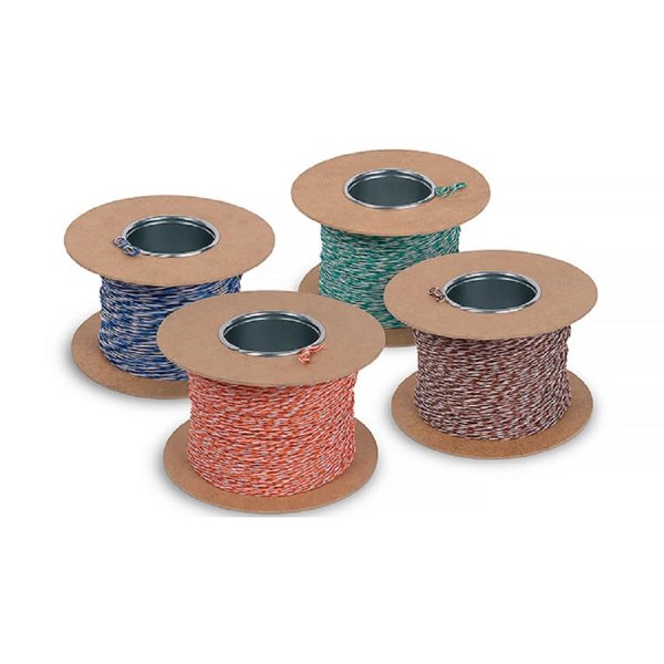 Cabeus UTP-1P-Cat.5e-SOLID-CROSS-305-BR (Jumper Wire) Кроссировочная витая пара, неэкранированная U/UTP, категория 5e, 1 пара (24 AWG), одножильный (solid), без общей внешней оболочки, коричневая, 305