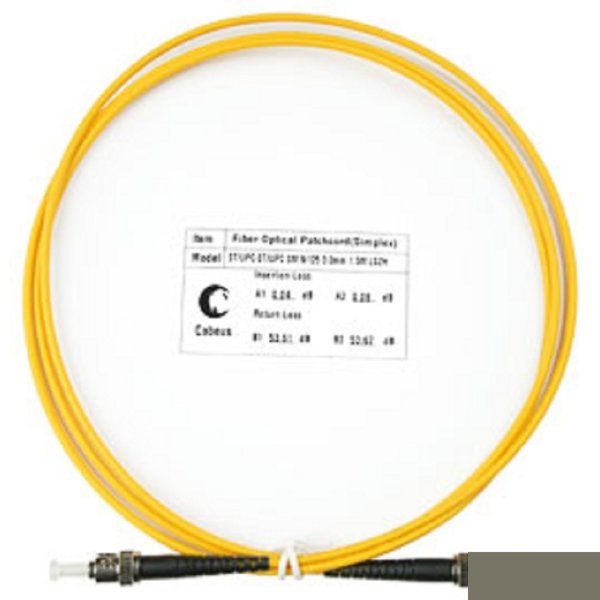 Cabeus FOP(s)-9-ST-ST-1,5m Шнур оптический simplex ST-ST 9/125 sm 1,5м LSZH