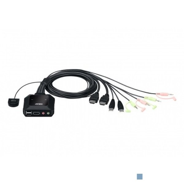 ATEN CS22H 2 PORT USB HDMI KVM SWITCH