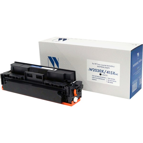 Картридж NVP совместимый NV-W2030X 415X Black (БЕЗ ЧИПА) (БЕЗ ГАРАНТИИ) для HP Color LaserJet M454DN/M479DW/M479 (7500k)