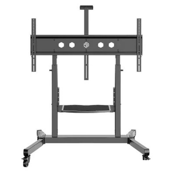 ONKRON TS1991 черный, стойка для телевизора с кронштейном 50"-100", мобильная