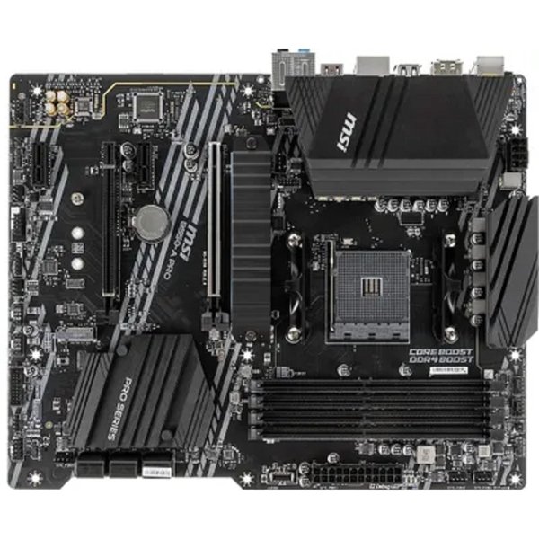 MSI B550-A PRO {Soc-AM4 AMD B550 4xDDR4 ATX AC`97 8ch(7.1) GbLAN RAID+HDMI+DP}