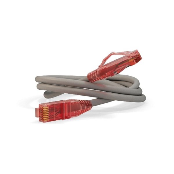 Hyperline PC-LPM-UTP-RJ45-RJ45-C5e-3M-LSZH-GY Патч-корд U/­UTP, Cat.5e, LSZH, 3 м, серый