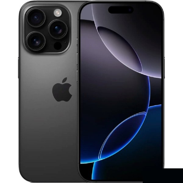 Apple iPhone 16 Pro 128GB Black Titanium (MYND3QN/A) (eSim+Sim)