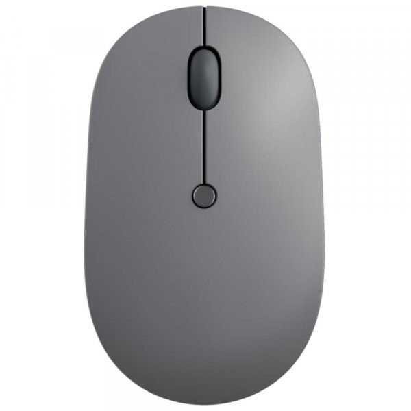 Мышь Lenovo Go серый оптическая (2400dpi) беспроводная USB-C для ноутбука (3but)