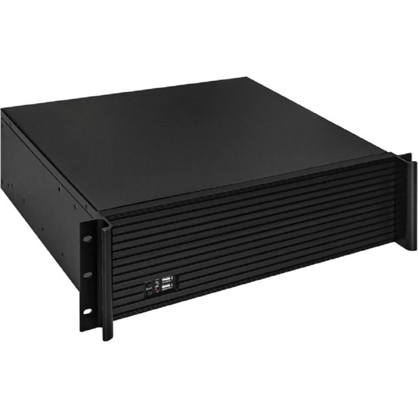 Exegate EX300007RUS Серверный корпус ExeGate Pro 3U390-11 <RM 19", высота 3U, глубина 390, БП 1200PAS, USB>