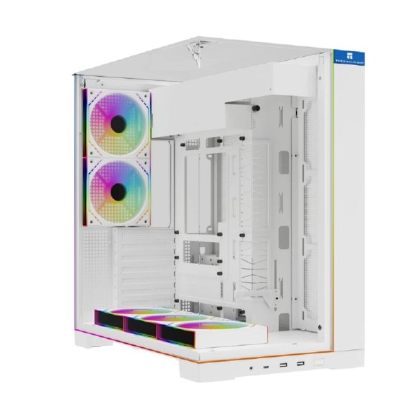 Thermalright Корпус TR-A70 ARGB White FAN5-M / TG / 5 x120mm ARGB PWM Fans / ARGB Strip / USB TYPE-C / ATX / TRA70AF5MW