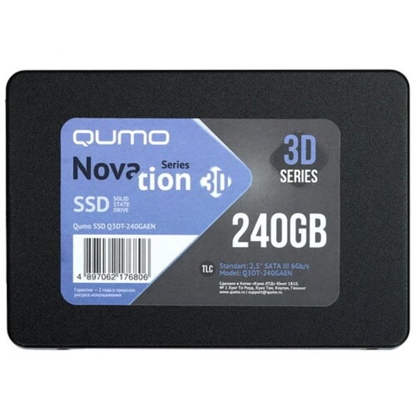 QUMO SSD 240GB QM Novation Q3DT-240GAEN {SATA3.0}