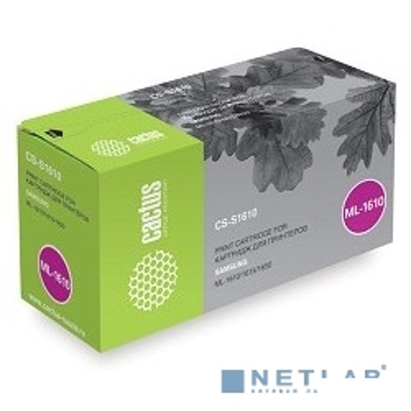 CACTUS ML-1610D2 Картридж (CS-S1610) для принтеров ML-1610/ 1615/ 1650, черный, 2000 стр.