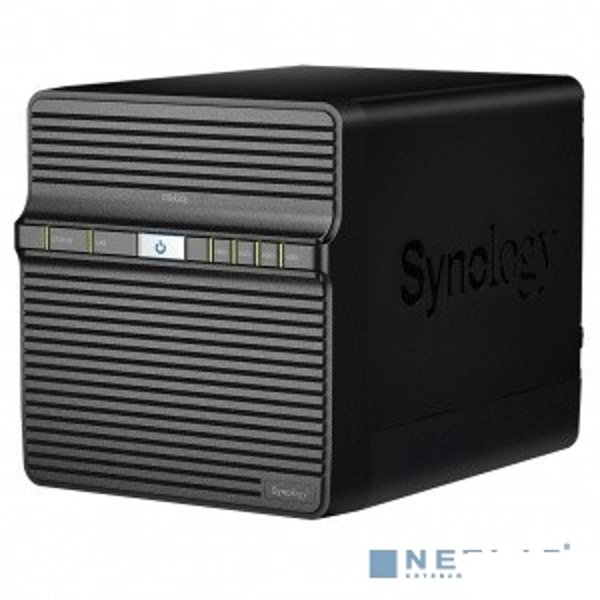 Synology DS420J Сетевое хранилище QC1,4GhzCPU/1GB/RAID0,1,5,6,10/up to 4HDDs SATA(3,5' ')/2xUSB3.0/1GigEth/iSCSI/2xIPcam(upto 16)/1xPS/2YW