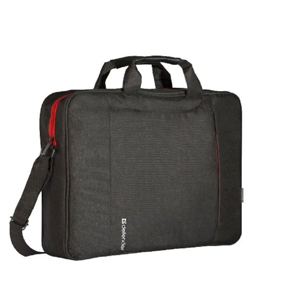 Сумка для ноутбука Defender Geek 15.6" черный, карман (26084)