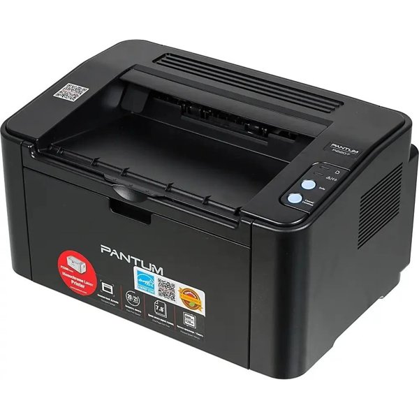 Pantum P2207, Mono Laser, А4, 20 стр/мин, 1200 X 1200 dpi, 128Мб RAM, лоток 150 листов, USB, черный корпус