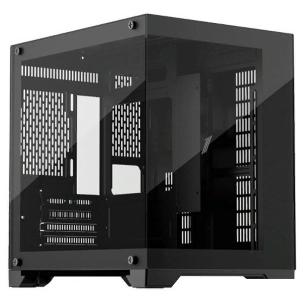 1STPLAYER MEGAVIEW MV5-T Black / mATX / MV5-TP-BK
