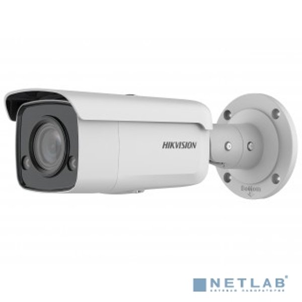 Камера видеонаблюдения IP Hikvision DS-2CD2T47G2-L(C)(4mm),  4 мм,  белый