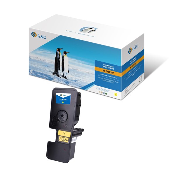 G&G Тонер-картридж желтый для Kyocera P5021cdn/P5021cdw/M5521cdn/M5521cdw  (1200стр)