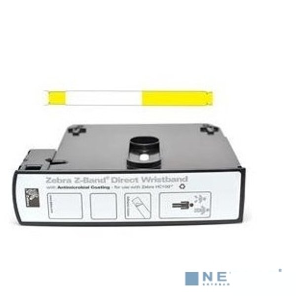 Картриджи для HC-100 Yellow этикетки-браслеты 25х279 мм (1200 шт.)