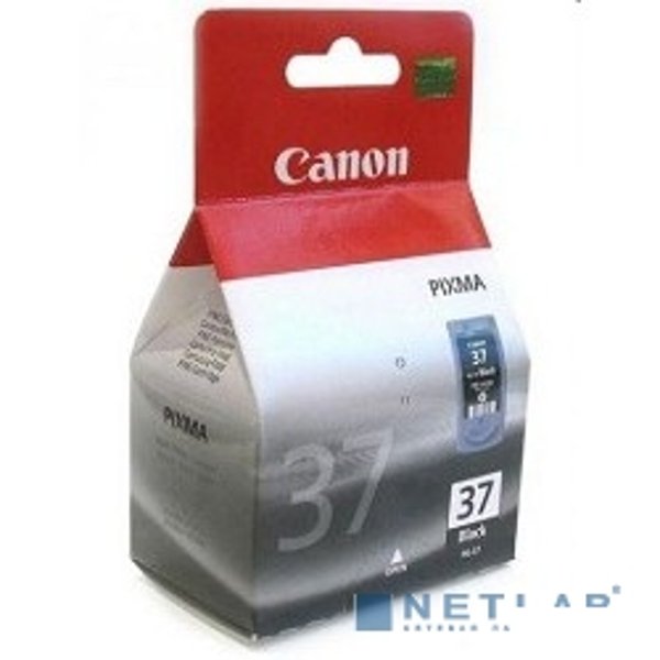 Canon PG-37Bk 2145B005 Картридж для CANON Pixma iP1800/2500, Черный, 220 стр.