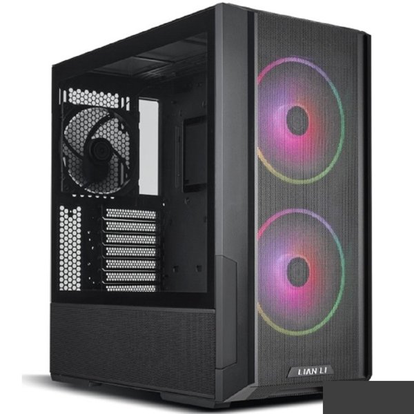 Корпус Lian Li Lancool 216 / Black / Mid-Tower, TG / 2x 160mm ARGB + 1x 140mm non LED fans inc. / G99.LAN216RX.10R