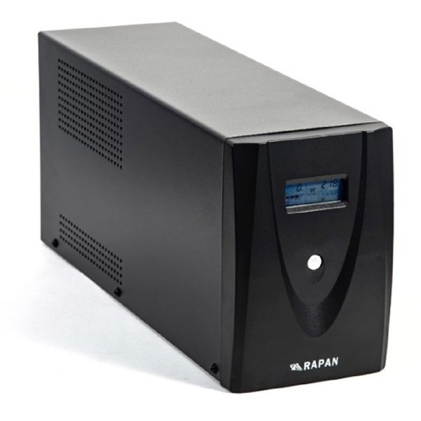 ИБП Бастион RAPAN-UPS 3000 {Line-interactive, 3000ВА/1800Вт, 2х C13 и 2х EURO, АКБ 4х7Ач} (734)