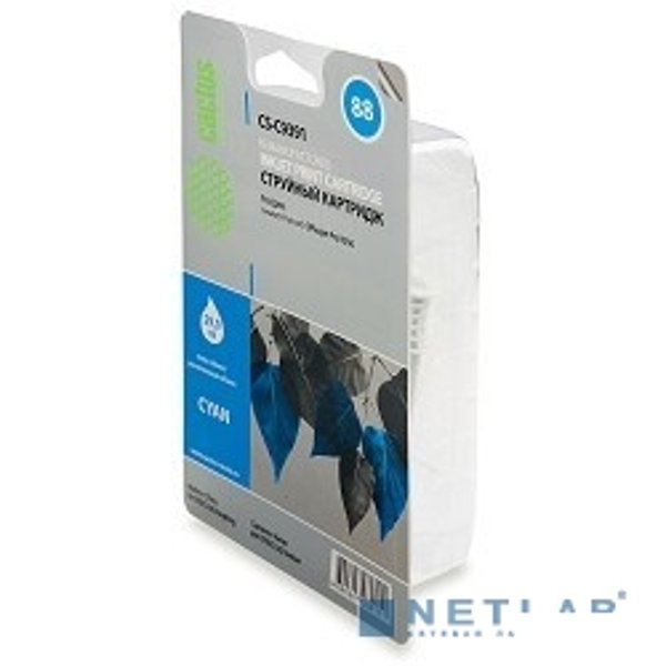 C9391_CACTUS Картридж (CS-C9391) №88 (голубой) для Officejet Pro K550