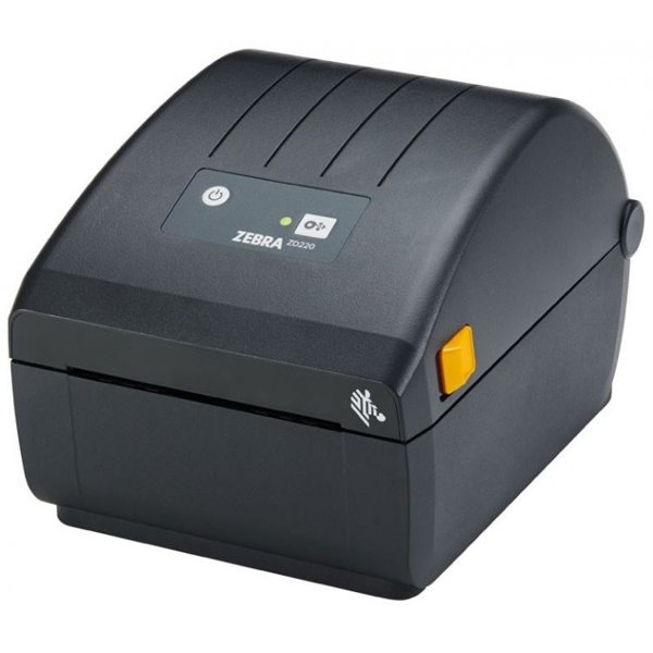 Zebra ZD220d-термо [ZD22042-D0EG00EZ] {Direct Thermal Printer ZD220; Standard EZPL, 203 dpi, EU and UK Power Cords, USB}