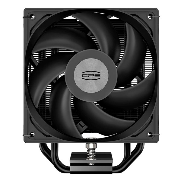Кулер для процессора/ CPU Cooler PCCooler RT400 BK (235W, 4-pin PWM, 148mm, Al/Cu, 4x6mm, 1x120mm, 73.32CFM, 34.9dBA, 2200RPM, S: 115X/1200/1700/1851 , AMD AM4/AM5, black)