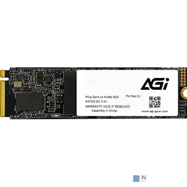 Накопитель SSD AGi PCIe 4.0 x4 2TB AGI2T0G43AI818 M.2 2280