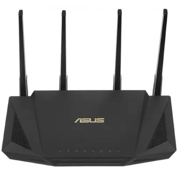 Роутер беспроводной ASUS RT-AX58U v2 4 LAN, 1000 Мбит/с, 4 (802.11n), 5 (802.11ac), 6 (802.11ax), 1 x USB 3.1, 3G, 4G/LTE, IPv6